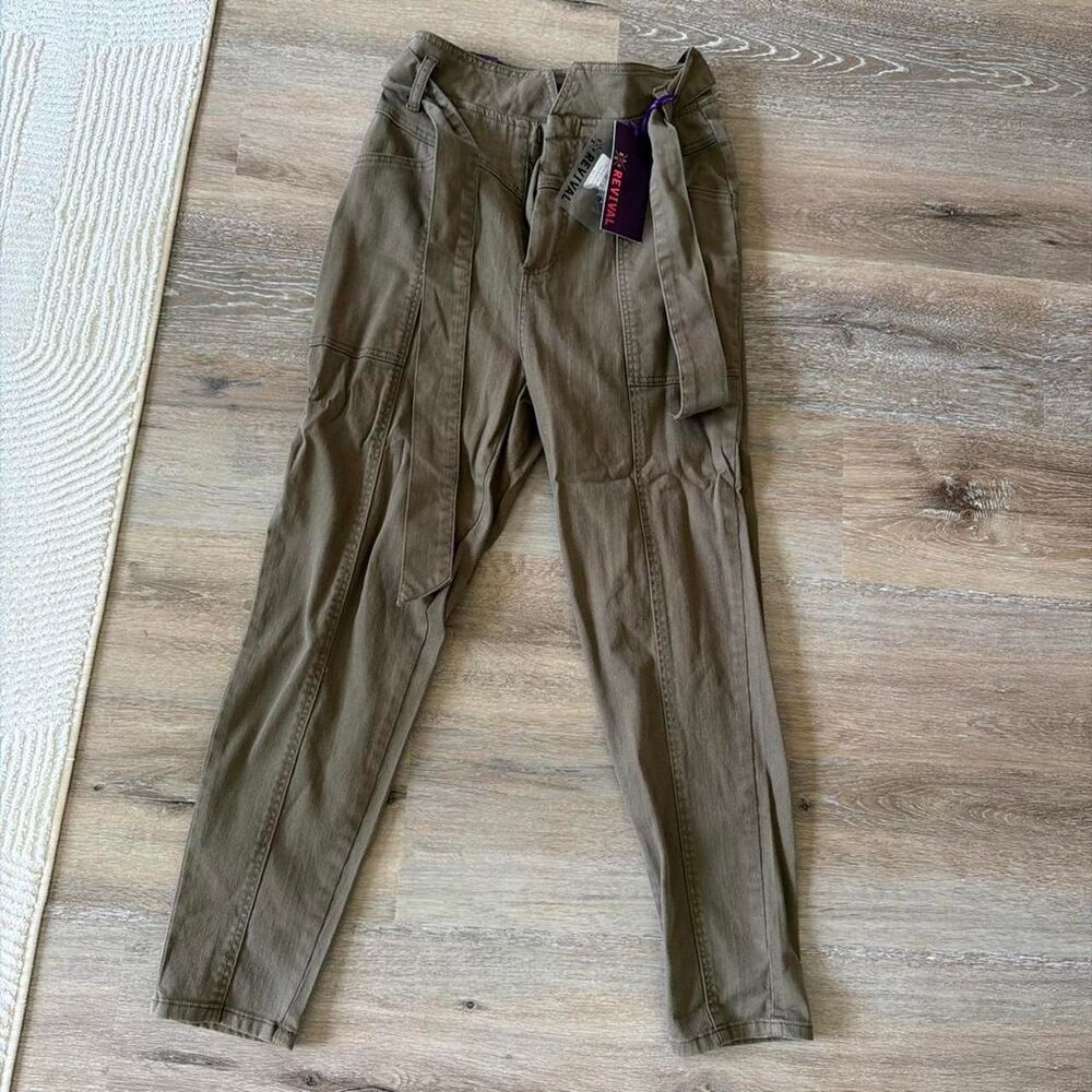 Unbranded Women's Khaki and Green Trousers